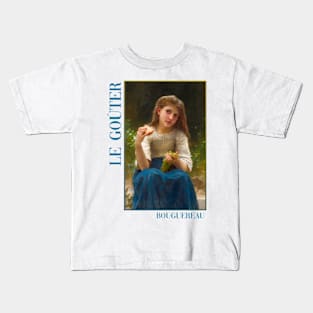 The Snack by Bouguereau Kids T-Shirt